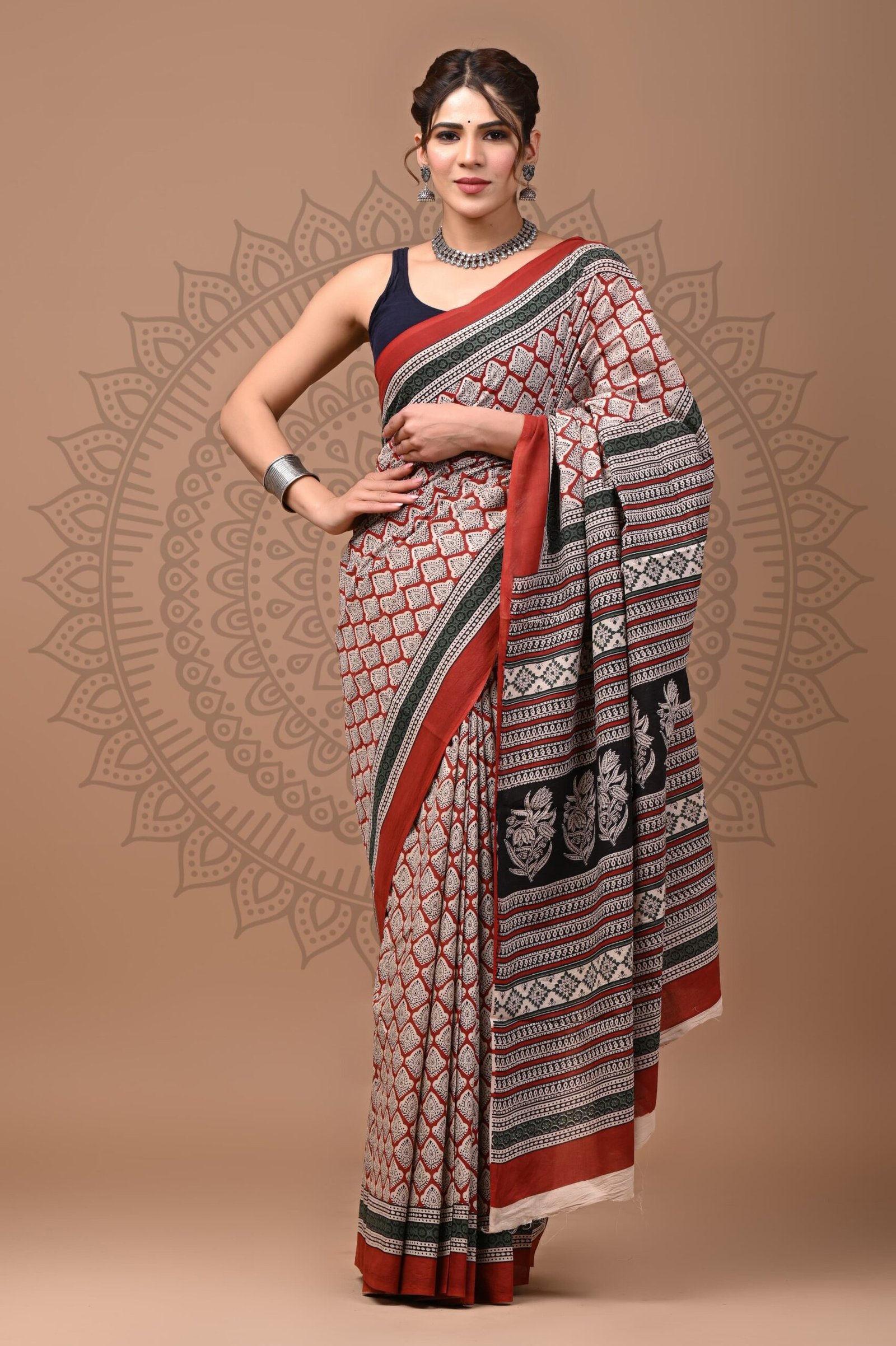 Mulmul Saree Sample 5